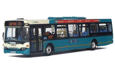 Green 1:76 Scale UKBUS7012 Diecast Scania Arriva Bus Model [BU01S284 ...