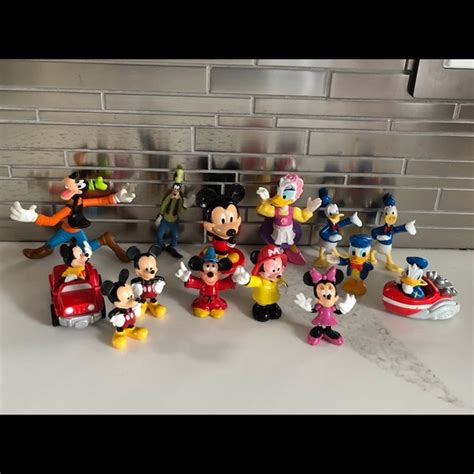 Disney | Toys | Disney Mickey Donald Goofy Plastic Figures | Poshmark