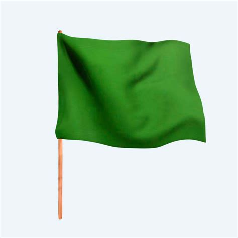 Racing Flag / Karting Flag – Green - Humboo