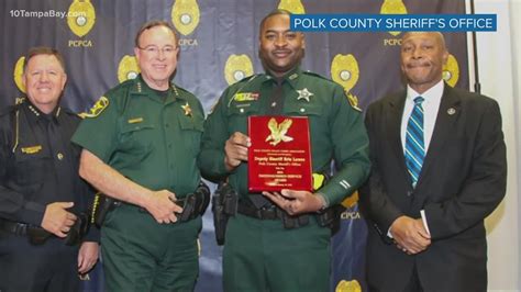 Polk County recognizes deputy who lost 2 fingers in explosion | wtsp.com