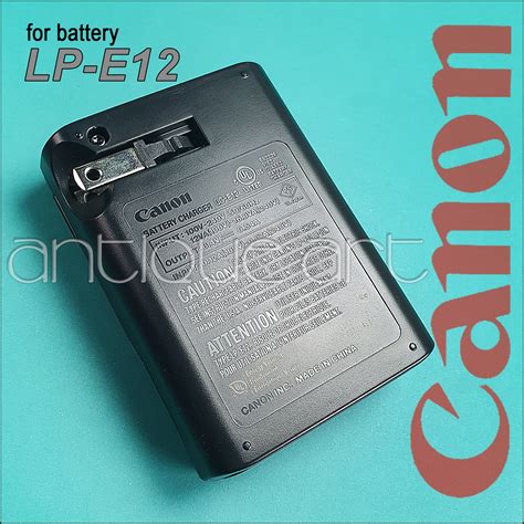 A64 Cargador Bateria Lp-e12 Canon Eos 100d M50 Mkll Rebel - Power Adapters & Chargers - Lima ...