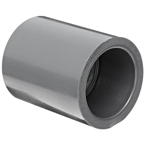 8" PVC Schedule 80 Coupling (S x S) - The Drainage Products Store