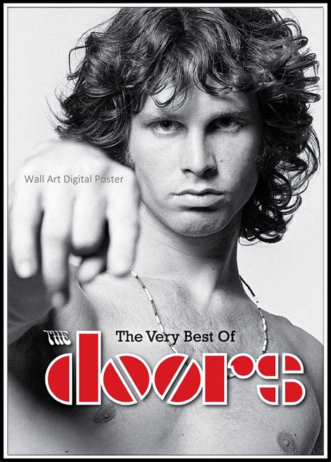 The Doors Jim Morrison Album Cover Poster Rock Music | Etsy