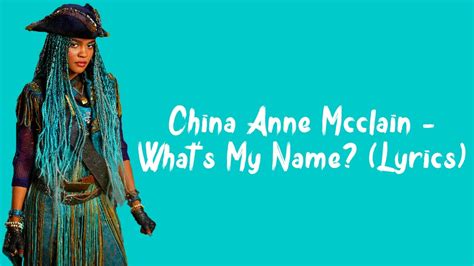 China Anne McClain - What's My Name? (Lyrics) Chords - Chordify