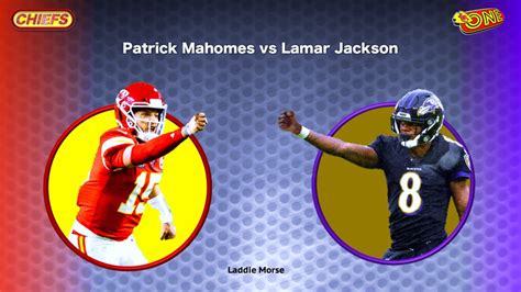 Patrick Mahomes vs Lamar Jackson