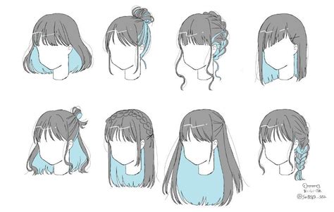 Pin by Kasia Dutka on anime body, eye, hair, face, and others in 2021 ...