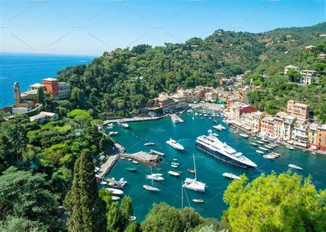 Portofino Italy Mediterranean Sea | Nature Stock Photos ~ Creative Market