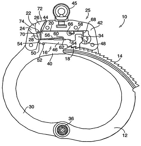 Patent US7251964 - Double locking handcuffs - Google Patents