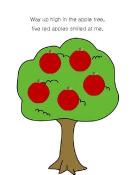 Way Up High in the Apple Tree Adapted Book by Visually Speaking | TPT