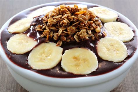 Flavors of Brazil: RECIPE - Açaí in a Bowl (Açaí na Tigela)