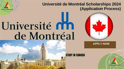 Université de Montréal Scholarships 2024 (Application Process) - excellencehub