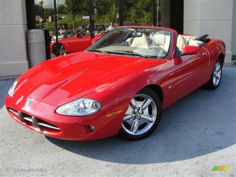 1999 Carnival Red Metallic Jaguar XK XK8 Convertible #52310347 Photo #2 | GTCarLot.com - Car ...