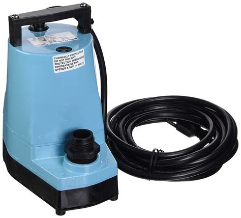 Little Giant Pump-505176 5-MSP 1/6HP, 115V Submersible Utility Pump, 18' Cord - Walmart.com ...