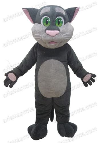 talking tom mascot costume Cartoon Mascot Costumes for Kids Birthday Party Deguisement Mascotte ...