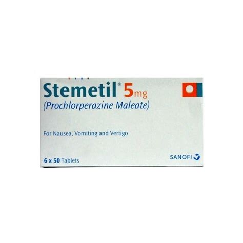 Buy Stemetil (Prochlorperazine) 5mg Tablets | £14.99 - Medicine Direct