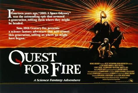 Amazon.com: Quest for Fire Movie Poster (27 x 40 Inches - 69cm x 102cm ...