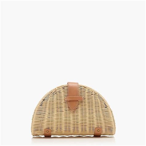 Meghan Markle's J.Crew Straw Clutch | POPSUGAR Fashion