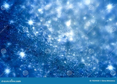 Dark Blue Star and Glitter Sparkles Background Stock Photo - Image of ...