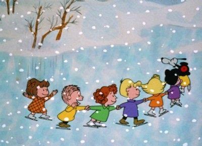 It's that time of year when Charlie Brown is on. The inner child in us ...