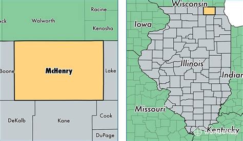 Mchenry County Illinois Map | Cities And Towns Map