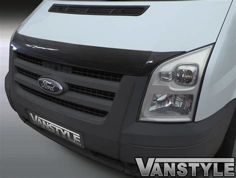 Carbon Fibre ABS Bonnet Protector - Ford Transit MK7 2007-2013 - Vanstyle