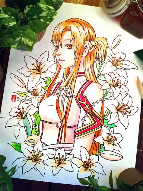 Sword Art Online Fanart: Asuna by childheroes on DeviantArt