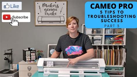 Cameo Pro 5 Tips to Troubleshooting Success - Part 3 - YouTube