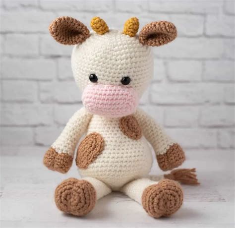 Millie The Crochet Cow - Crochet 365 Knit Too