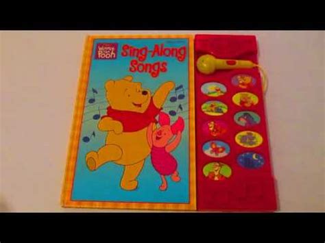 DISNEY Winnie the Pooh "Sing-Along Songs" Play-A-Song - YouTube