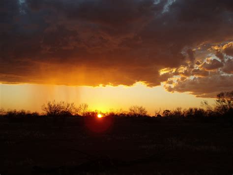 Photo of desert sunset | Free australian stock images