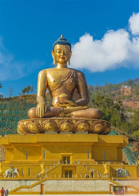 Buddha Dordenma Statue in Thimphu Bhutan Stock Image - Image of symbol, buddha: 91322653