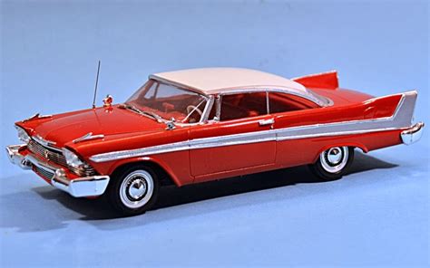 Scale Model News: STEPHEN KING’S ‘CHRISTINE’ PLYMOUTH FURY: BACK FROM THE DEAD WITH THIS AMT REISSUE