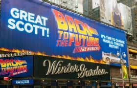 Back To The Future The Musical - New York Winter Garden Theatre New York Tickets | Sun 28 Jan ...