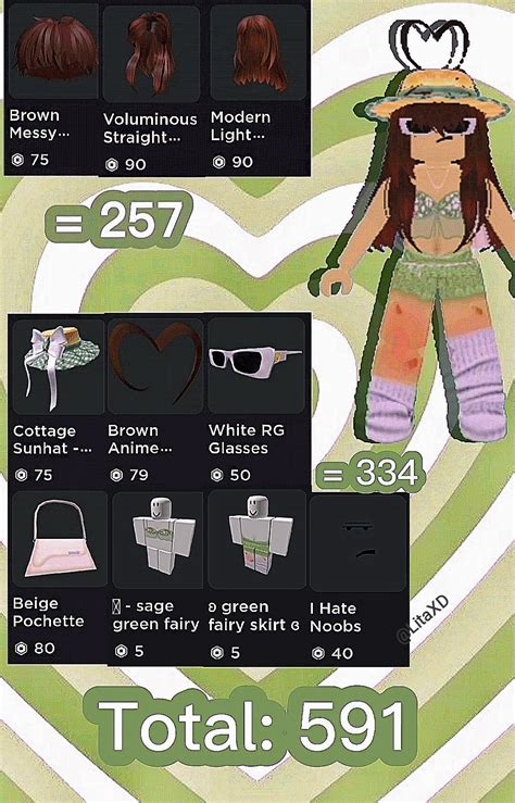 Aesthetic Green Outfit for ROBLOX