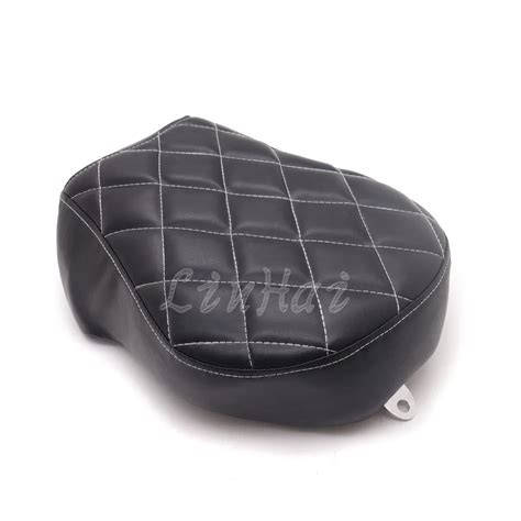 Motorcycle Diamond Rear Pillion Passenger Seat For Harley Sportster 1200N 1200 Nightster 2007 ...