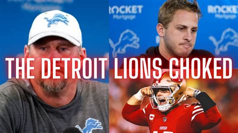 Did The Detroit Lions Choke? - YouTube