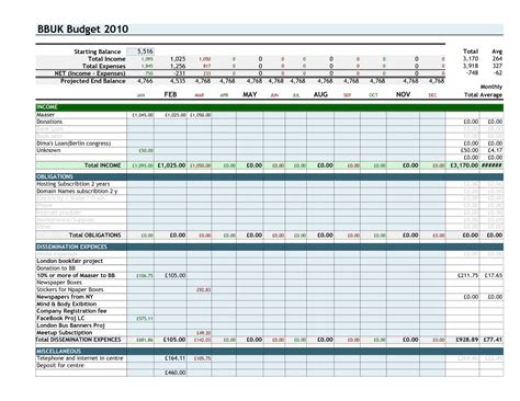 Bill Spreadsheet Example for Samples Of Budget Spreadsheets Sample Monthly Excel Spreadsheet ...