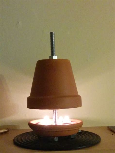 Terracotta Plant Pot Candle Heater | Candle heater, Diy heater ...