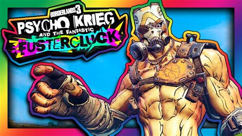 DLC 4 !!!! TRAILER !! Borderlands 3 (PSYCHO KRIEG and The Fantastic FUSTERCLUCK) - YouTube