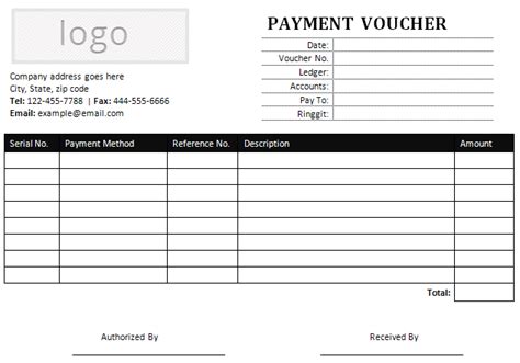 Get 7+ Payment Voucher Templates Free in MS Word