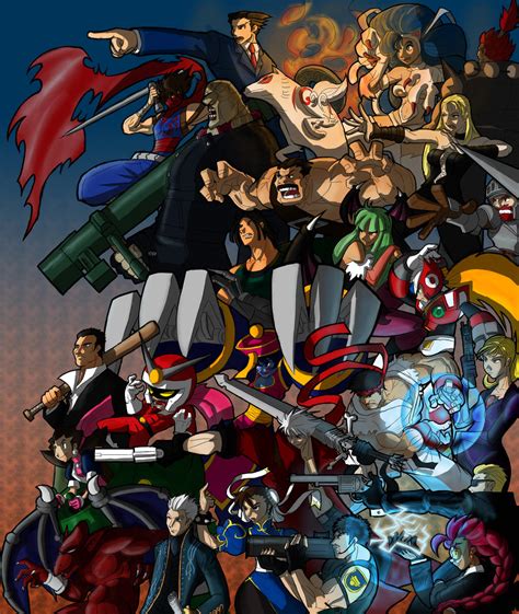 Ultimate Marvel vs. Capcom 3: Capcom side by Franckjp on DeviantArt