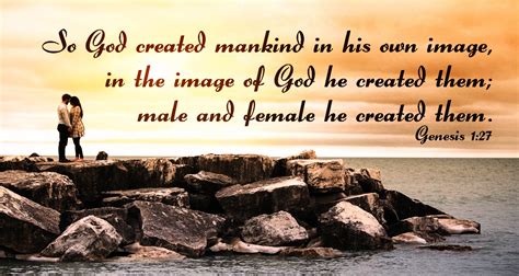 Genesis 1:27 - So God created man in his own image (Watch the Video ...