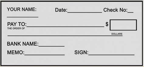 Free Editable Cheque Template Of Editable Blank Check Template for Word ...