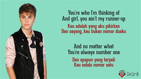 Favorite Girl - Justin Bieber (Lirik Lagu Terjemahan) - TikTok You're ...