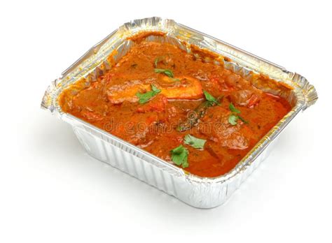 Indian Chicken Curry Food Takeaway Stock Photo - Image of ready, aluminium: 33789862