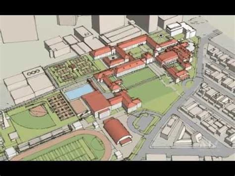 Beverly Hills High School Proposed Campus Concept - YouTube