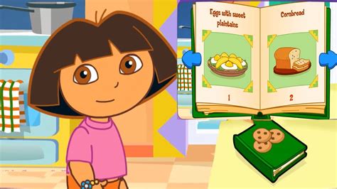 Dora the explorer Dora's Cooking in la Cucina. - YouTube