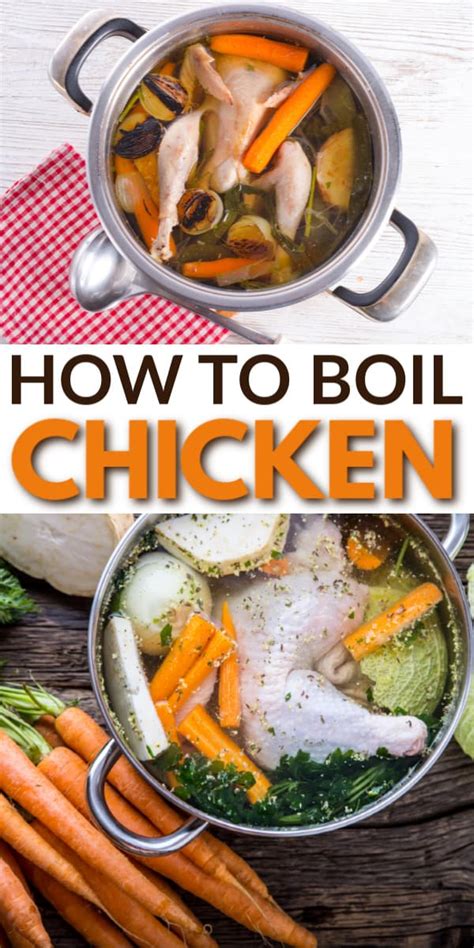 How to Boil Chicken - More Chicken Recipes