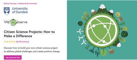 Citizen Science Projects: How to Make a Difference? - Citizen Science ...