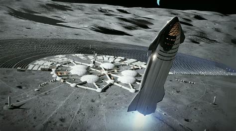 SpaceX envisions Starship-enabled cities on the Moon and Mars in new renders